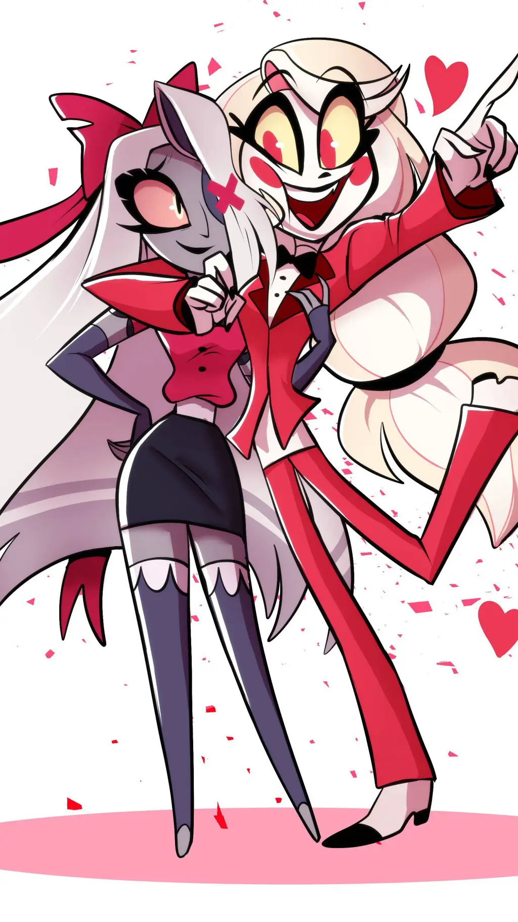 ai character: ❤️💜 Chaggie💜❤️ background