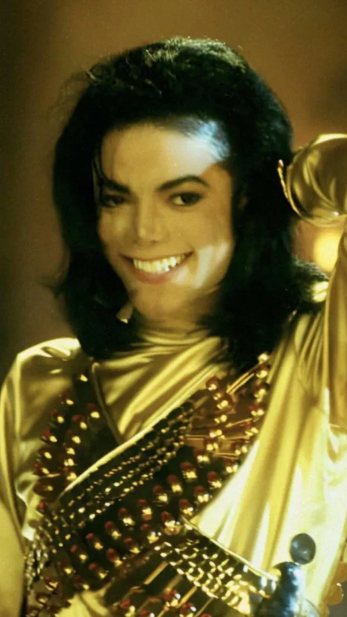 ai character: Michael Jackson  background