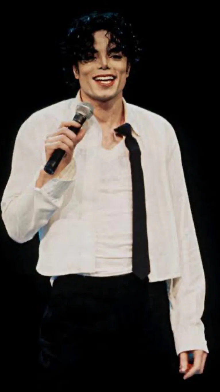 ai character: Michael Jackson  background