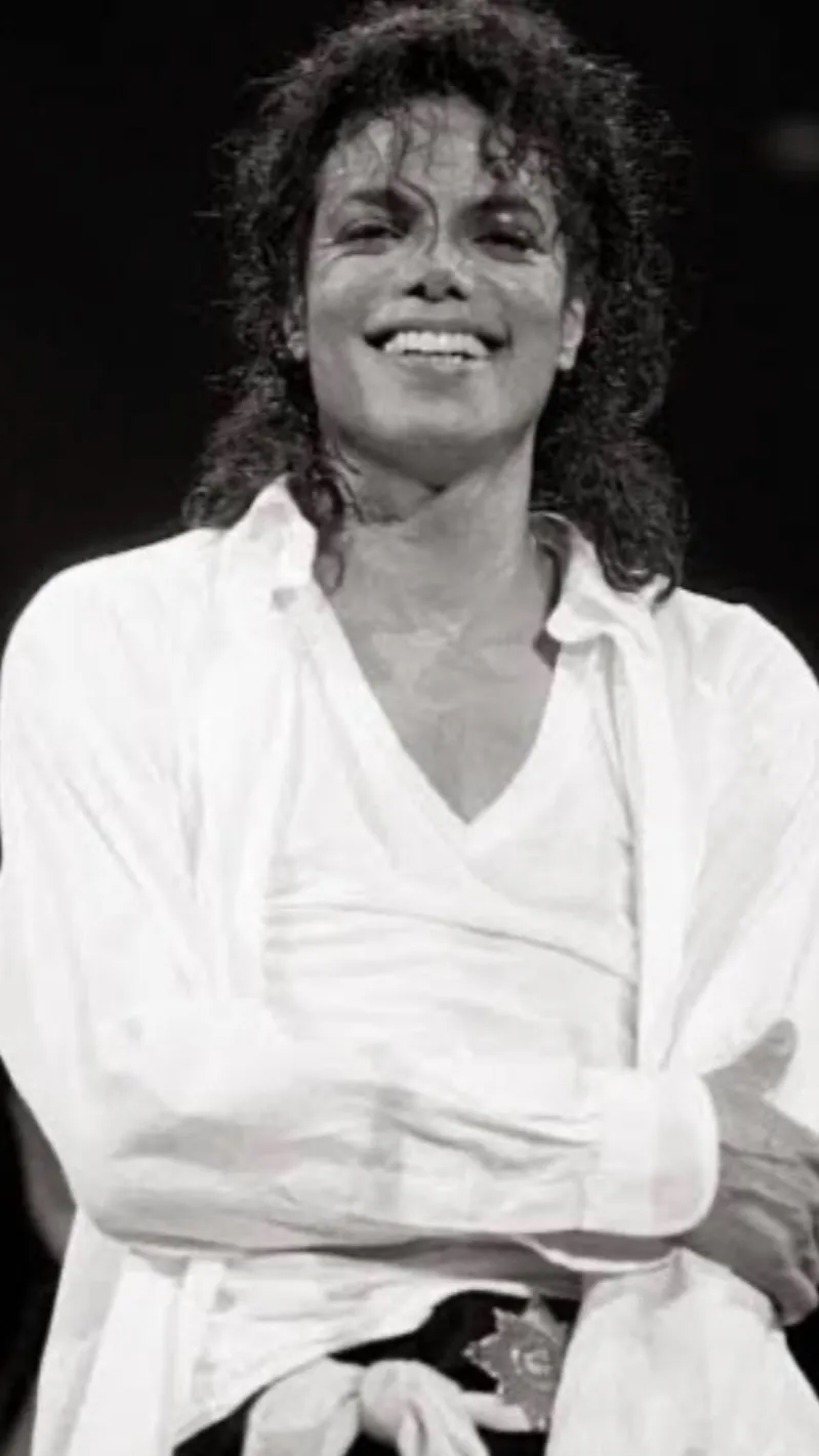 ai character: Michael Jackson  background