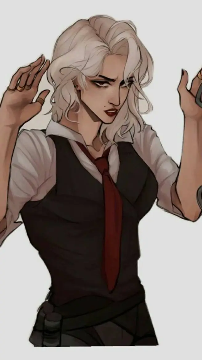 ai character: Angela Bellaire  background