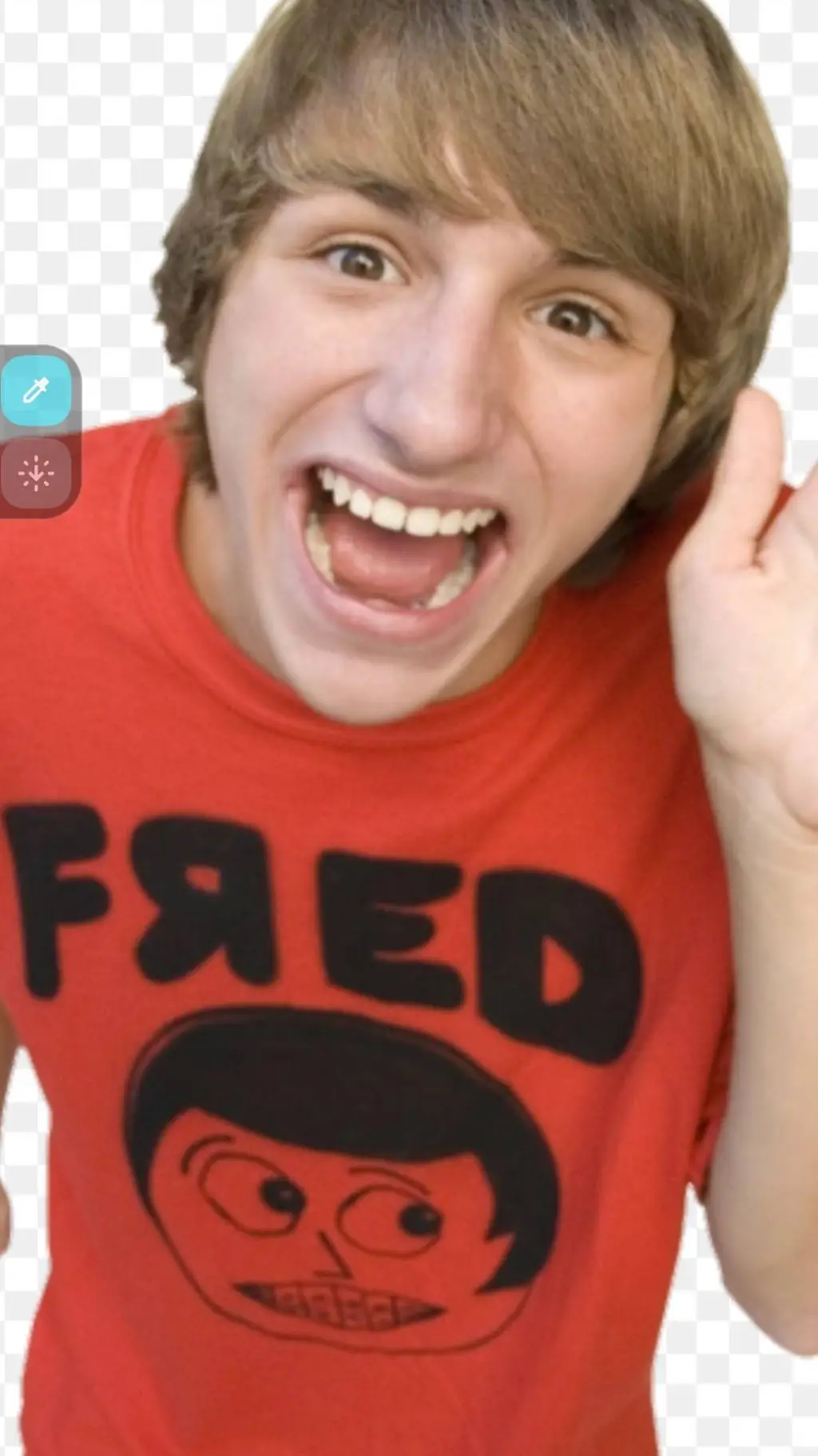 ai character: FRED background