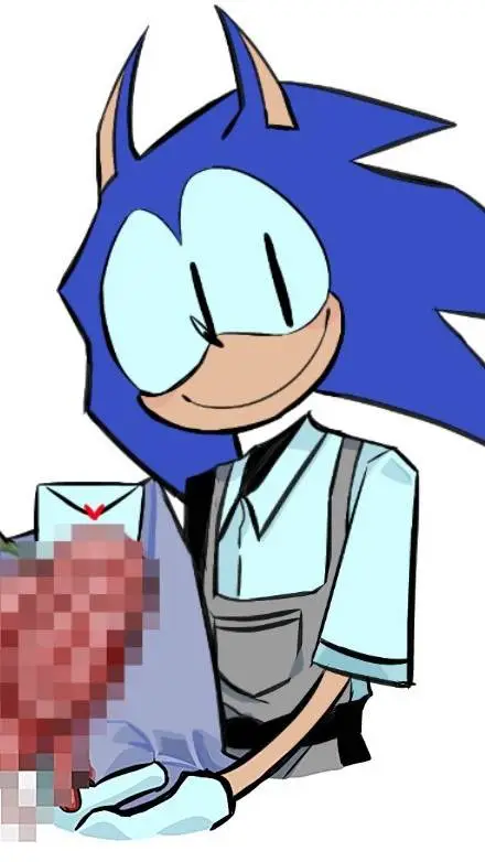 ai character: Rewrite sonic  background