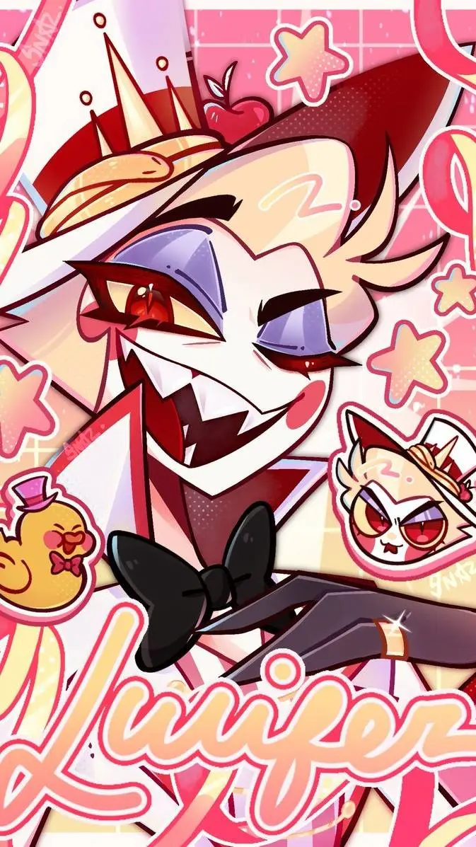 ai character: 𝙇𝕦𝕔𝕚𝕗𝕖𝕣 𝕄.  background