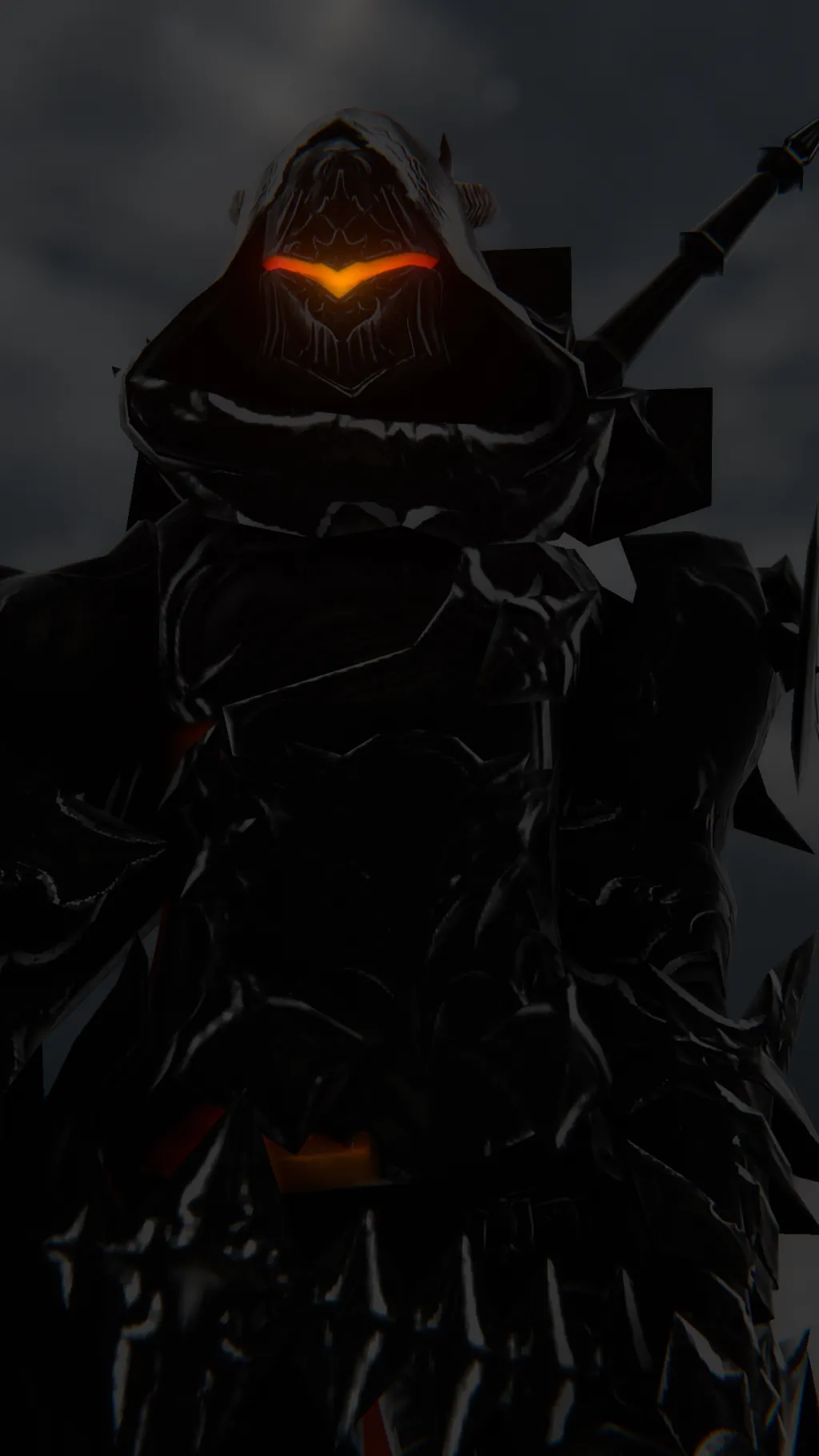 ai character: The fallen background
