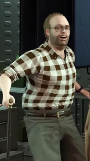 ai character: Lester crest background