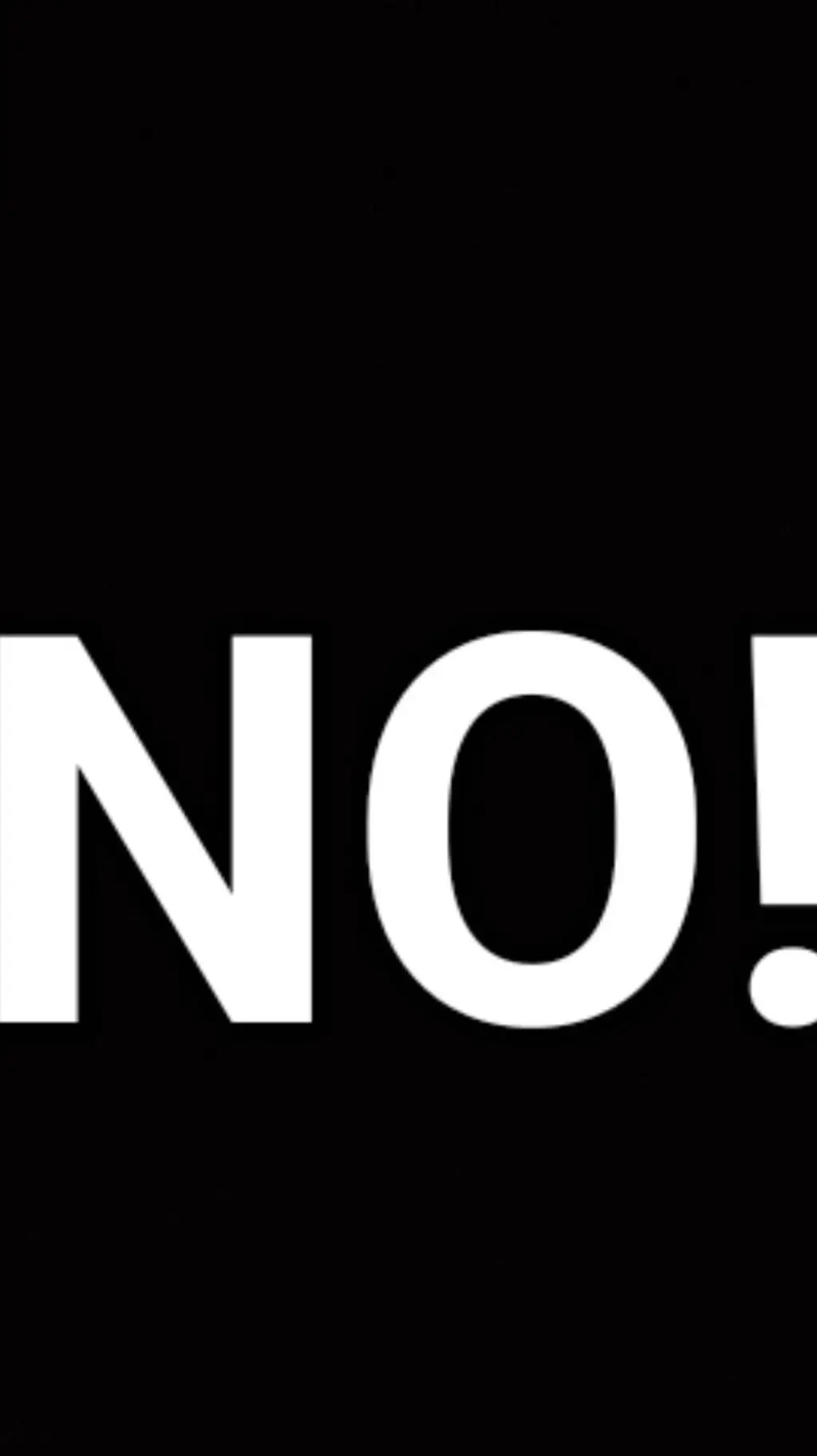 ai character: NO! background