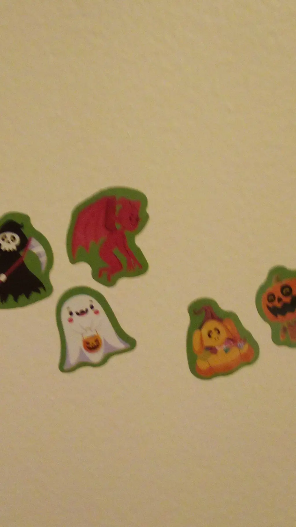 ai character: stickers background