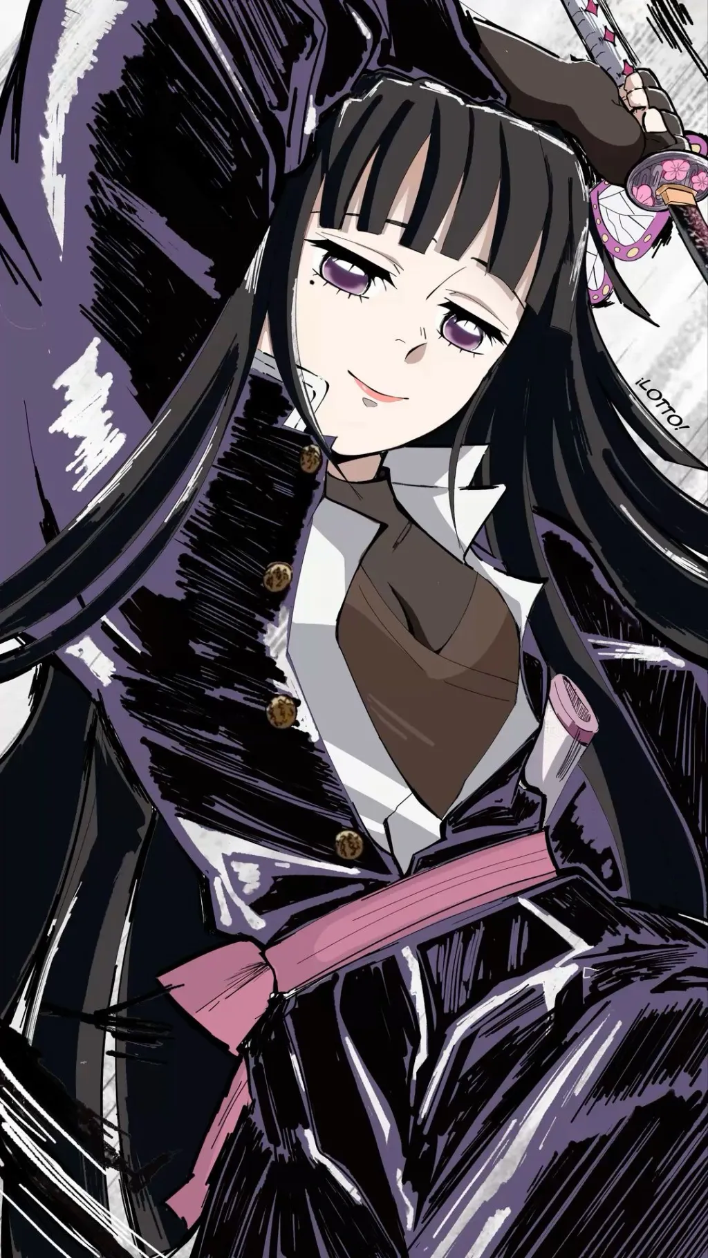 ai character: HashiraKanaoTanKan background