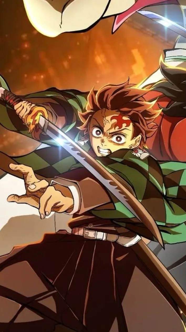 ai character: Tanjiro Kamado background