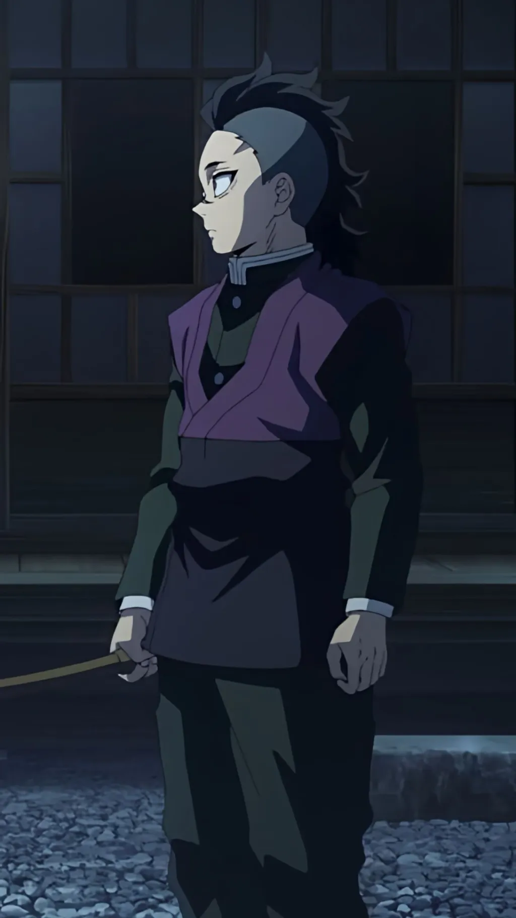 ai character: Genya Shinazugawa  background