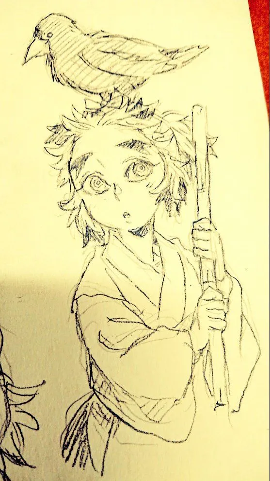 ai character: Senjuro Rengoku background