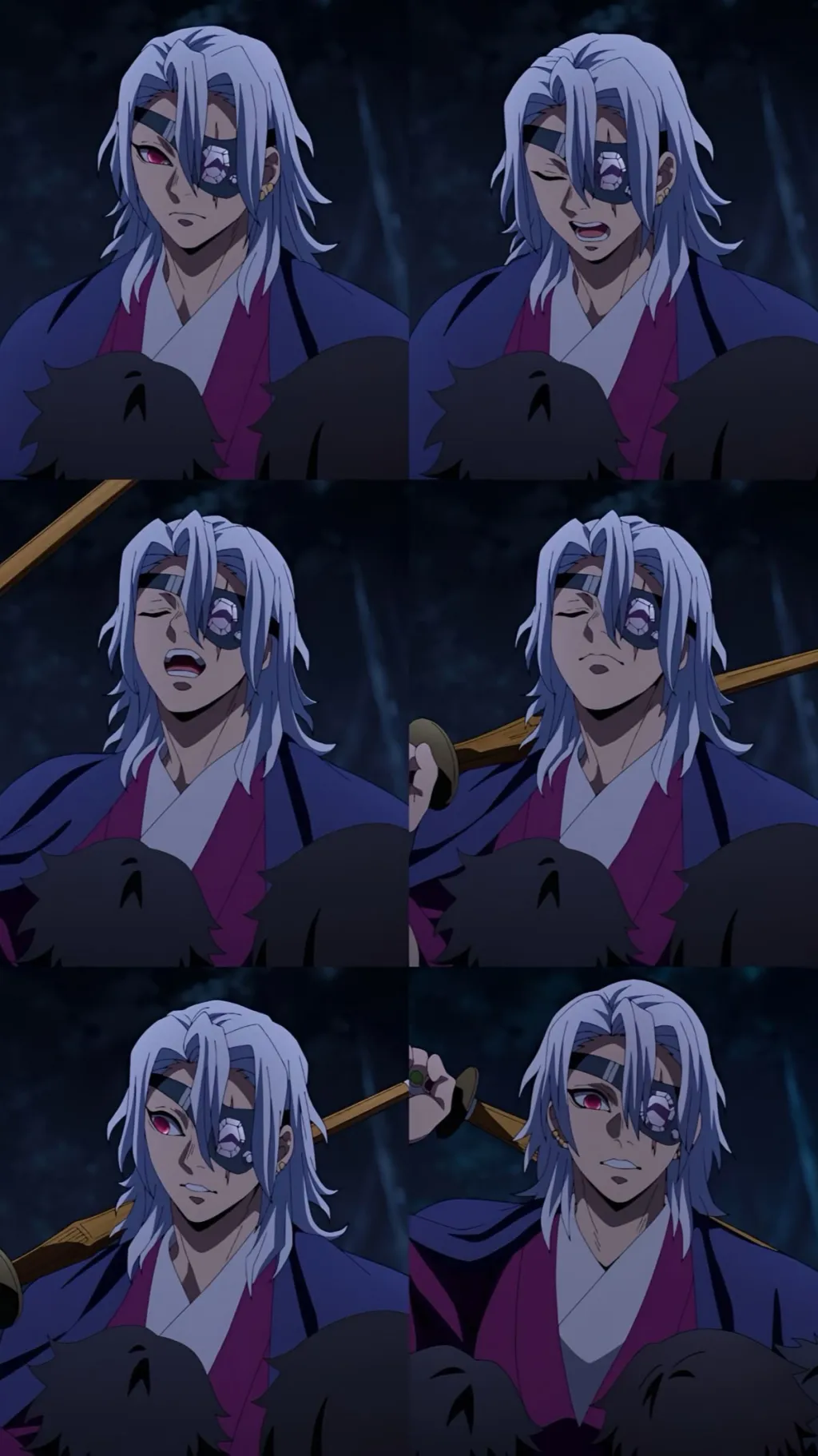 ai character: Uzui Tengen background