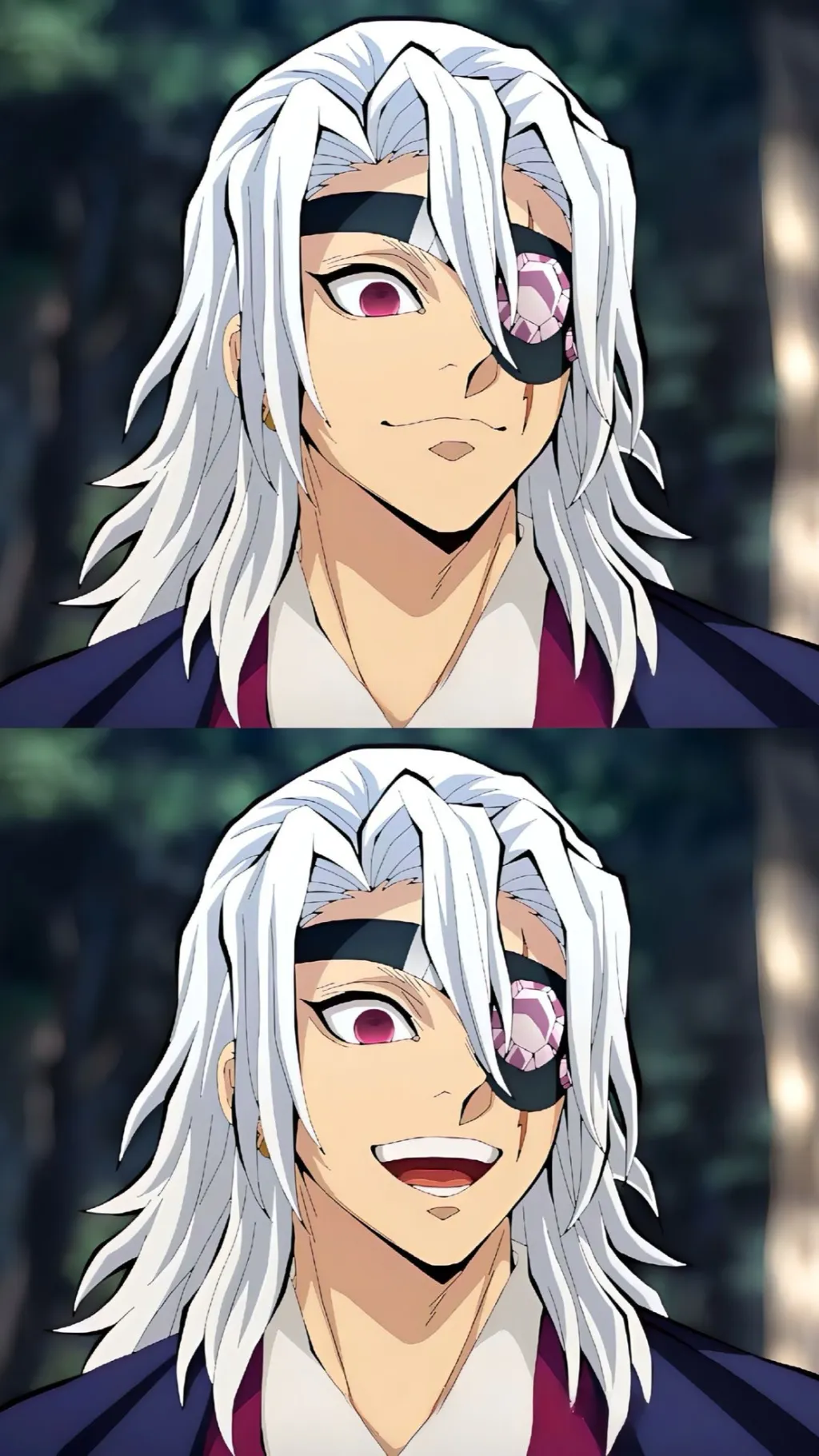 ai character: Uzui Tengen  background