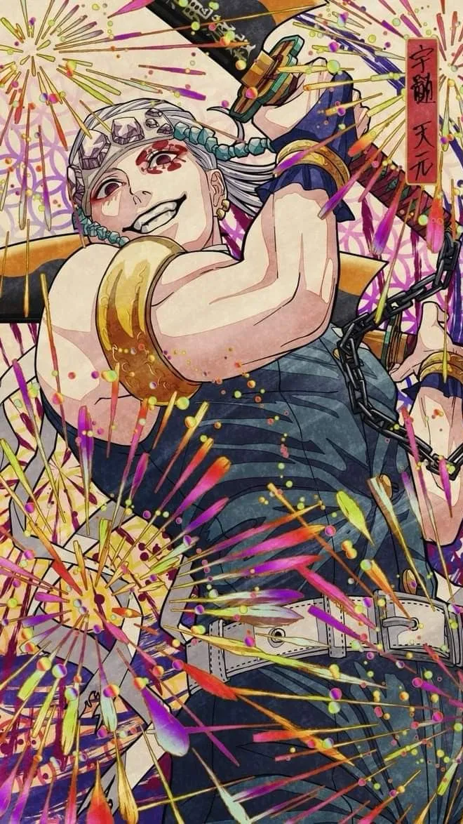 ai character: Uzui Tengen background