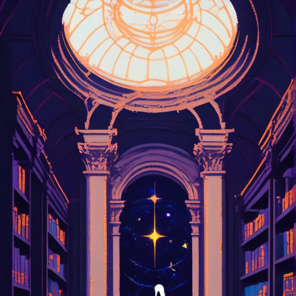 chat with ai character: Eternia library