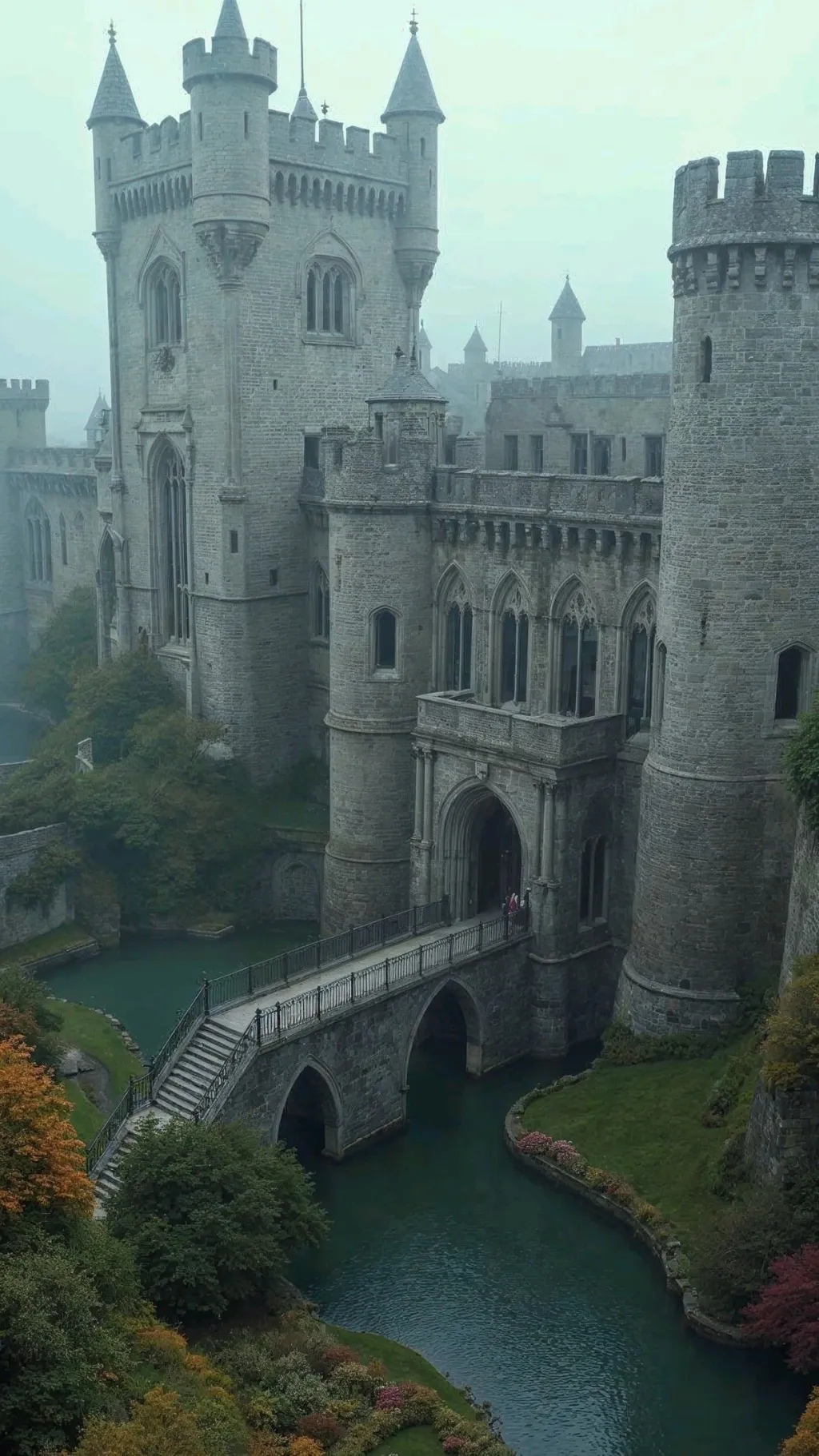 ai character: King casle background