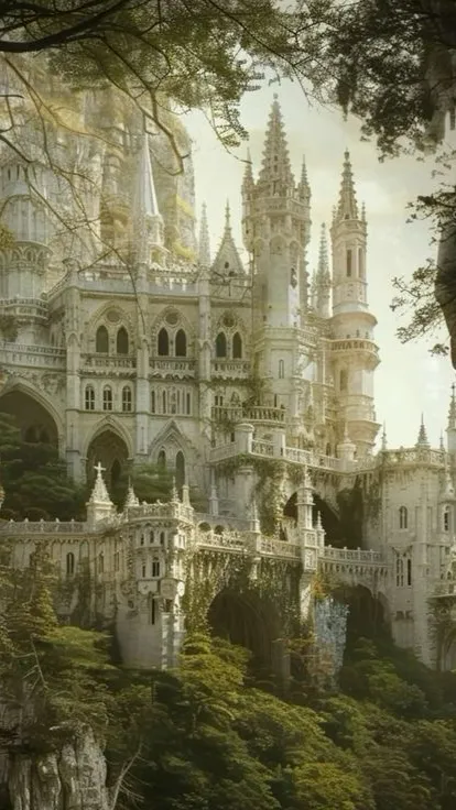 ai character: Fantastic World background