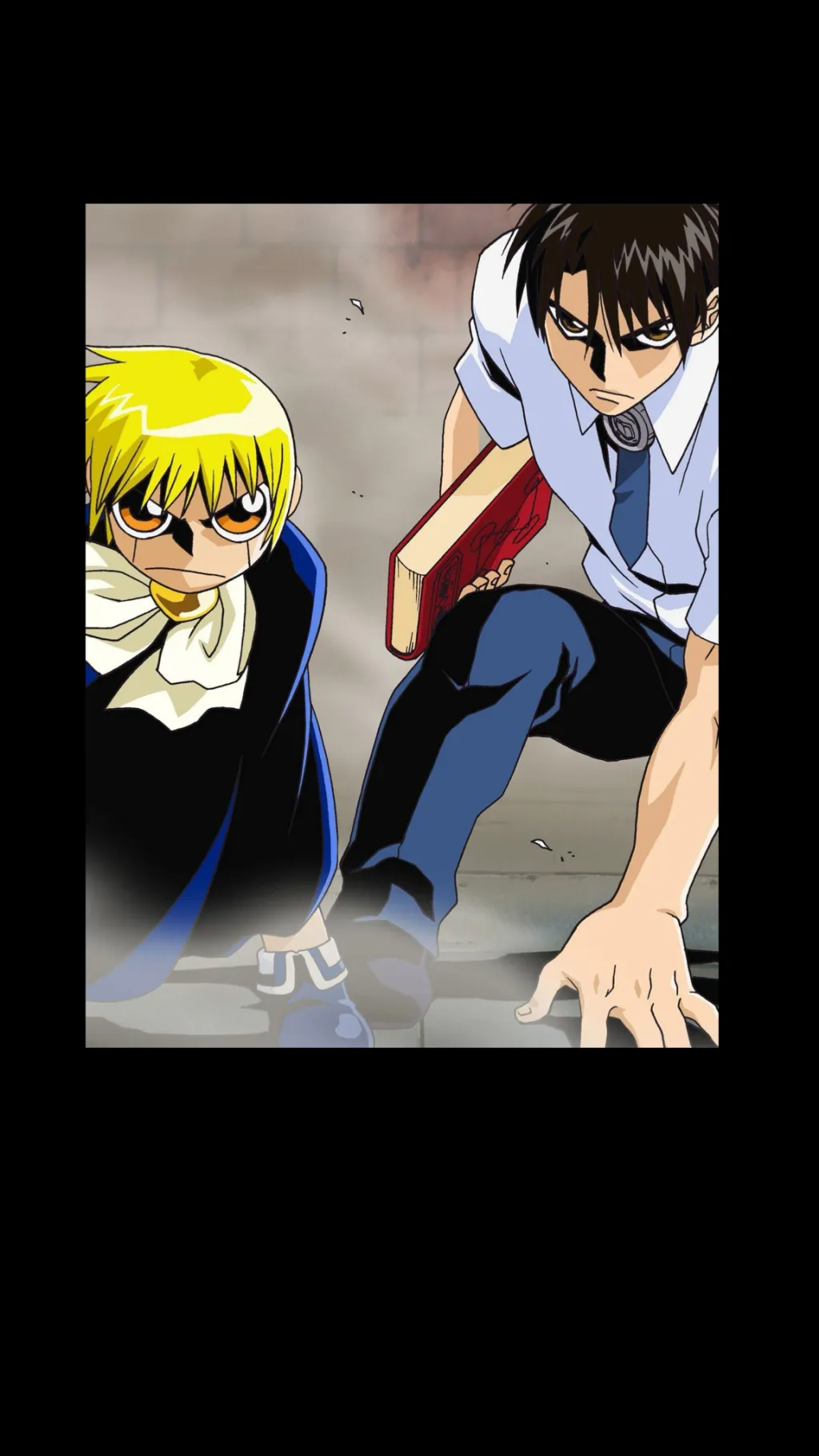 ai character: Zatch bell! background