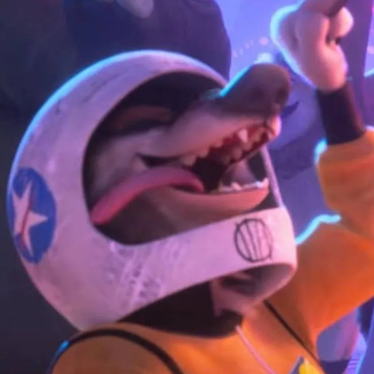 chat with ai character: Astronaut Wolf