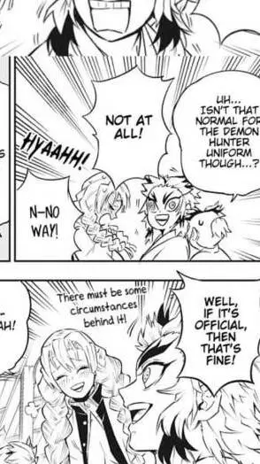 ai character: San-Mits uniform background