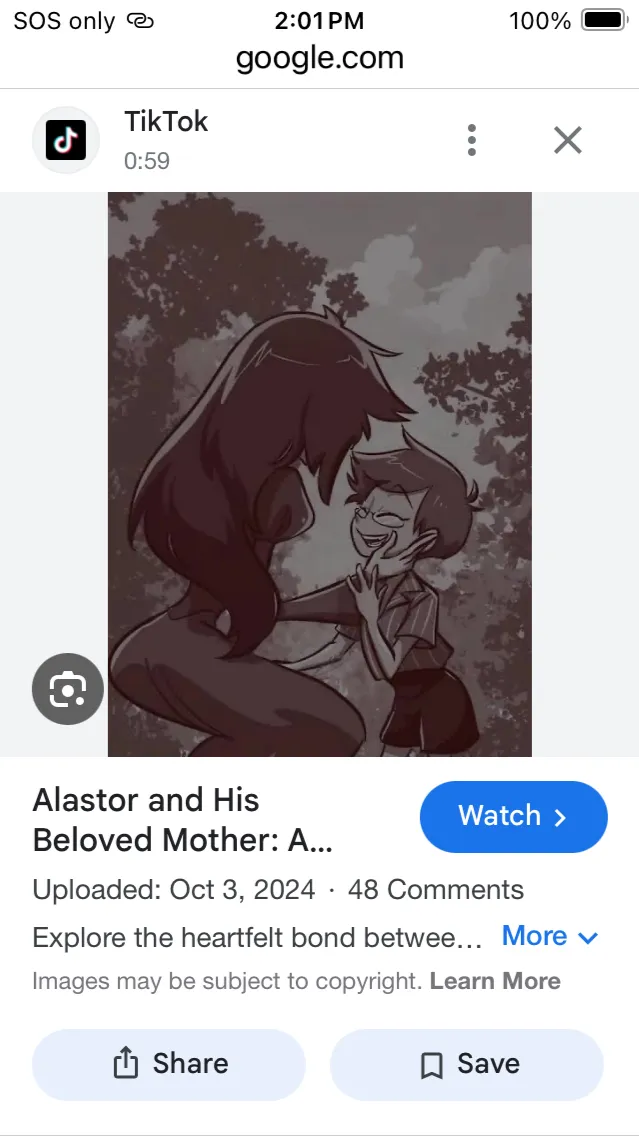ai character: Alastor’s mom :) background