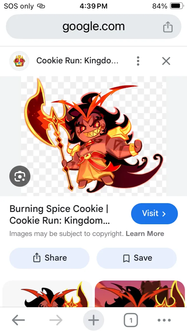 ai character: Burning spice!! background