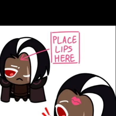 chat with ai character: Dark choco cookie!