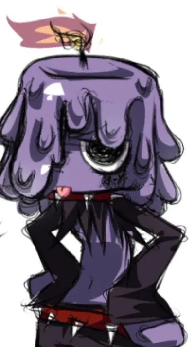 ai character: Waxwell ^^ background