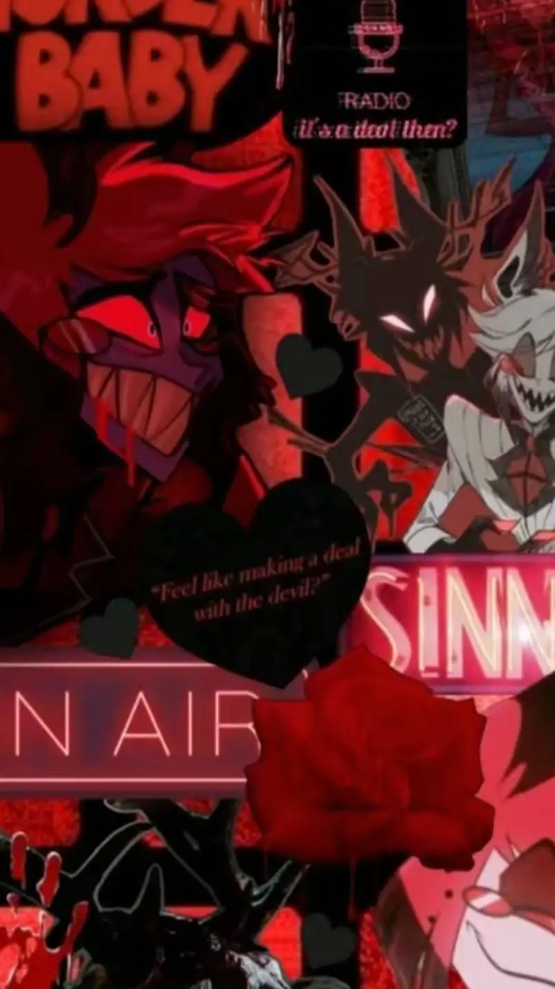 ai character: 🖤yandere alastor❤️ background