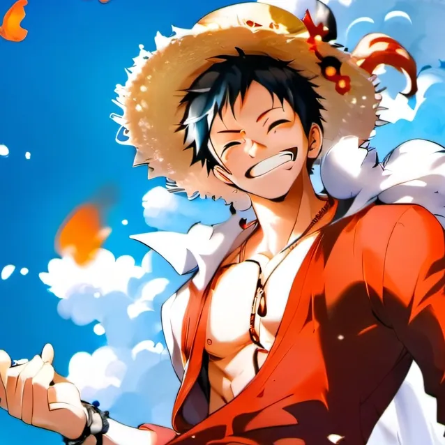 chat with ai character: Luffy