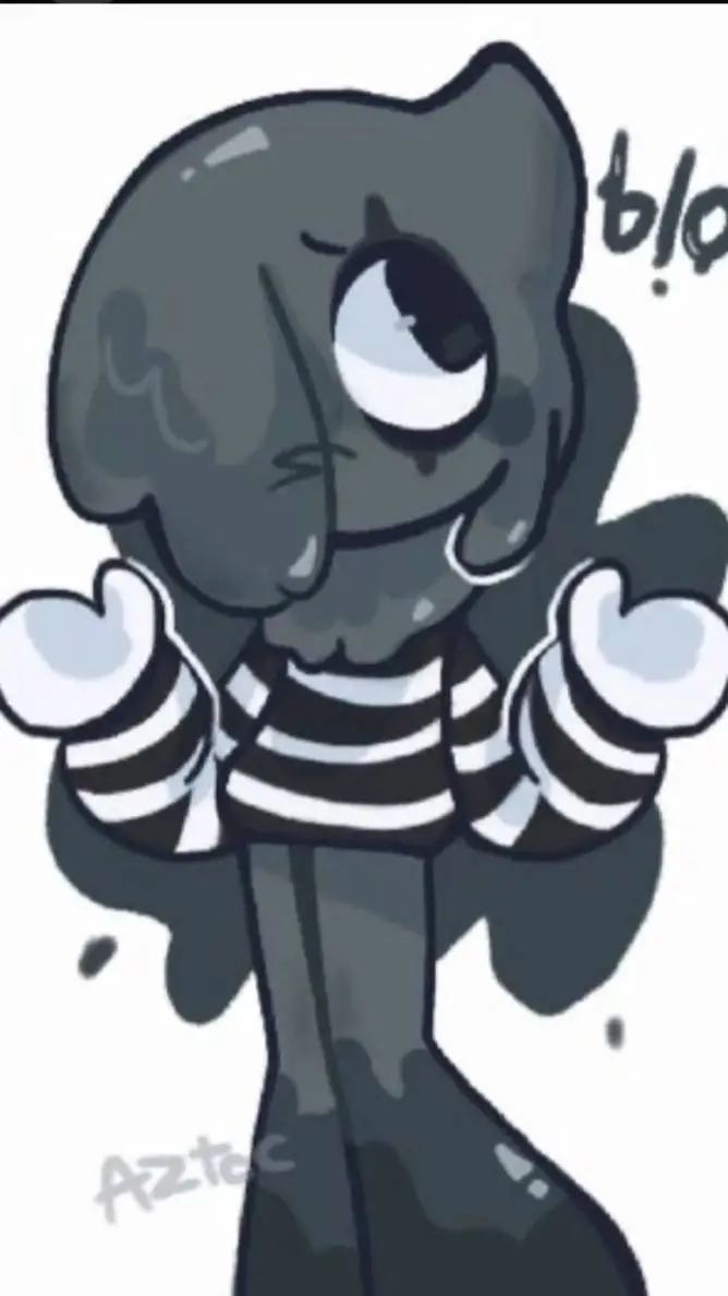 ai character: Blot the mime background