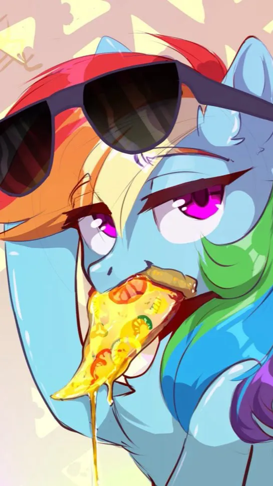 ai character: Rainbow Dash★🌈 background