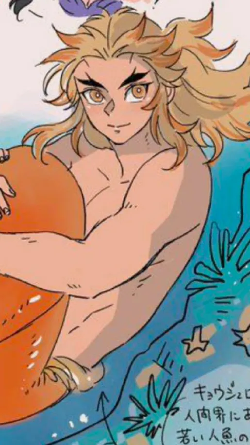 ai character: MERMAN KYOJURO PT2 background