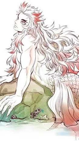 ai character: Merman Kyojuro🔱 background