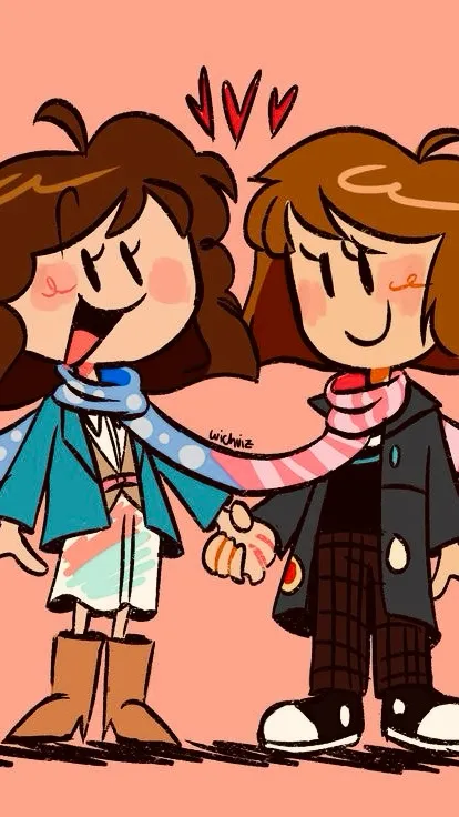 ai character: Nancy x Robin★ background