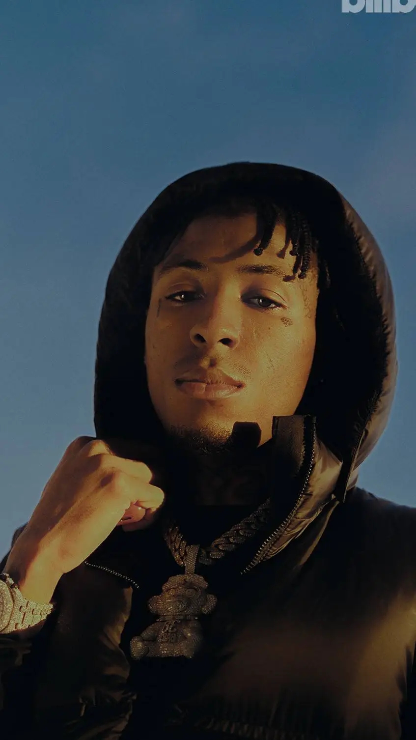 ai character: NBA Youngboy  background