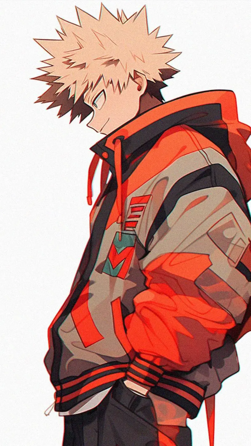ai character: bakugou as a nice  background