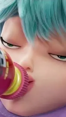 ai character: baby saja background