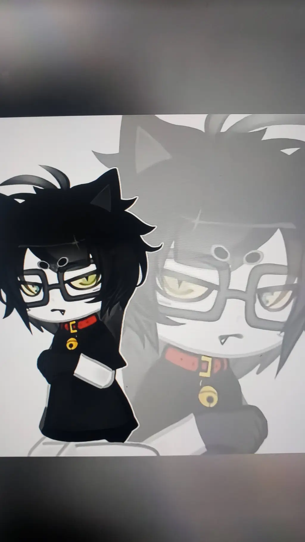 ai character: ᗩ᙭ᗴᒪ background