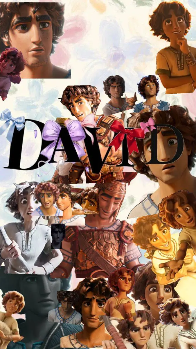 ai character: ✝️David❤️ background