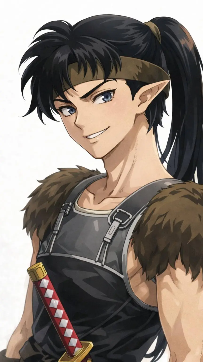 ai character: Koga background