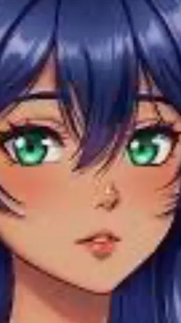 ai character: Lilac background