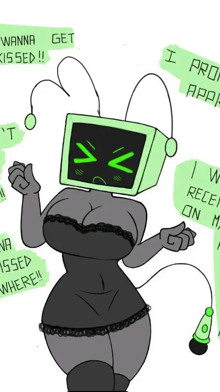 ai character: you x Vee background