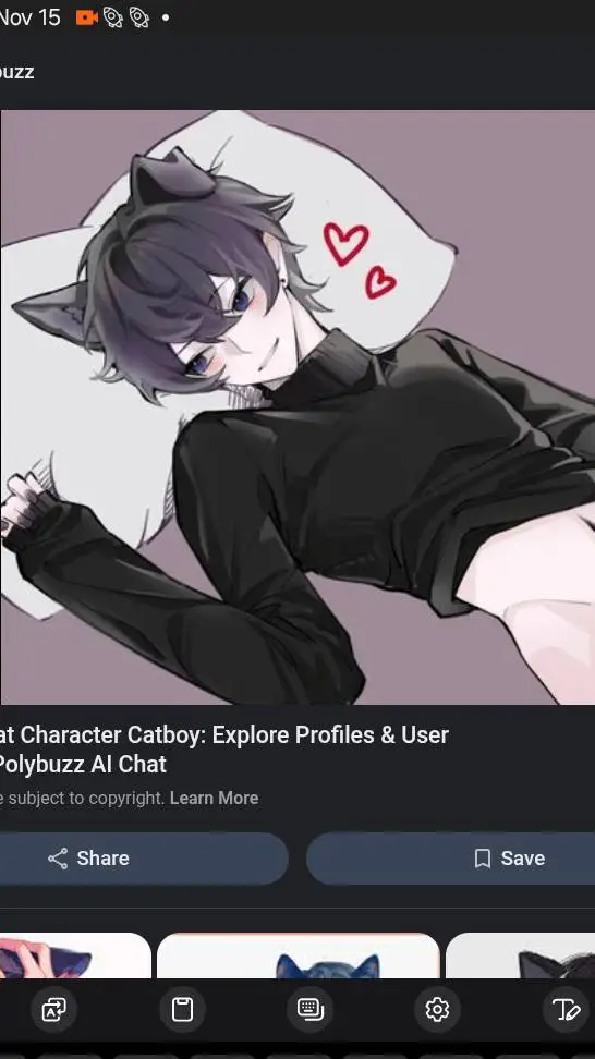 ai character: miyani  background