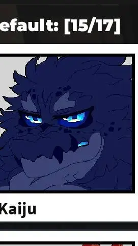 ai character: Kaiju background