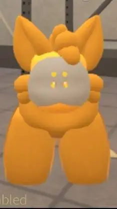ai character: GoldPup background