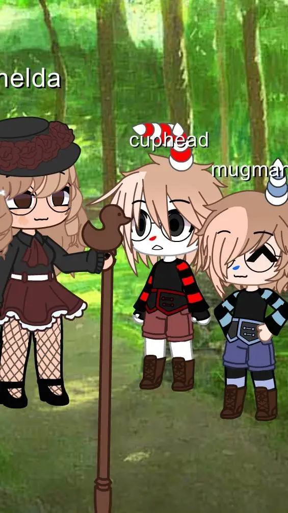 ai character: cuphead my au background