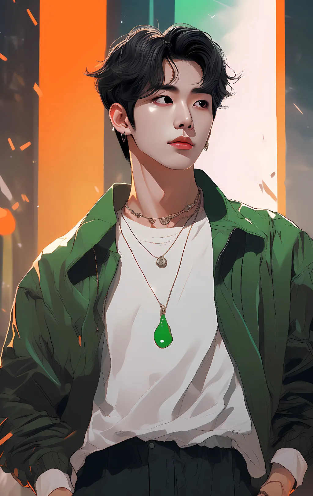 chat with ai character: Woo Jin