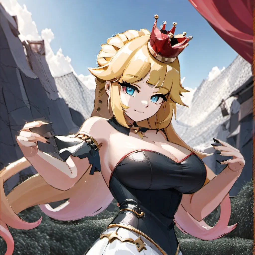 chat with ai character: Bowsette